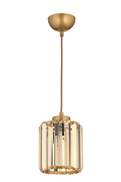 Avonni Elmas Modern Avize E27 12W 12cm Metal Sarı Avonni-FZ-7520-T1-BSA