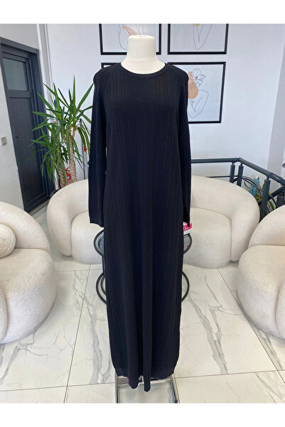 Nuss Kendinden Desenli Elbise