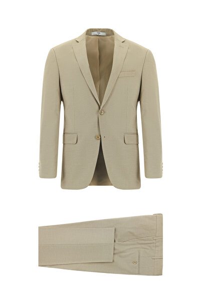 Kiğılı 7 Drop Super Slim Fit Extra Slim Fit Classic Patterned Suit