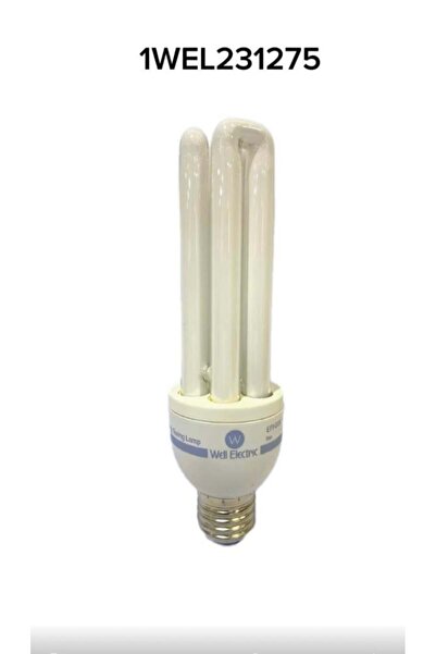 WELL ELECTRIC WELL 23w 110v E27 BLU 3U Capsule, 5 pieces