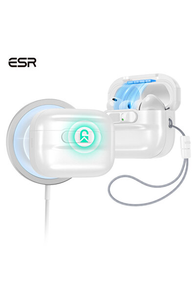 ESR سماعات AirPods Pro 3 (2025) مع تقنية Pulse FlickLock ™   حافظة مغناطيسية