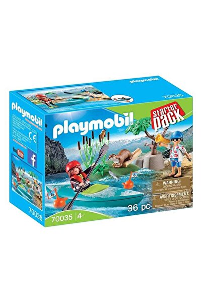 Playmobil مجموعة أدوات مغامرة التجديف للمبتدئين