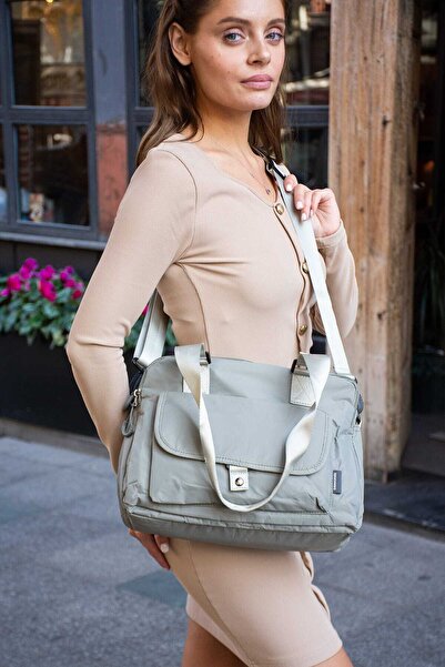 Sanmorris Paraşüt Kumaş Çıkarılabilir Askılı El Ve Omuz Çantası