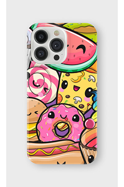 lelia حافظة هاتف شفافة متوافقة مع هاتف iPhone 14 Pro مطبوع |   المجموعة: سناك...