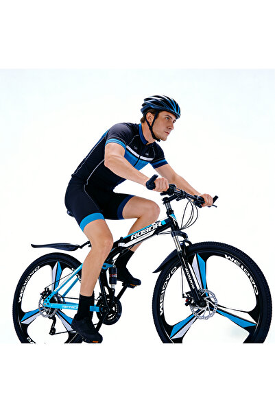 Ehi 26 Inch Adult Folding Bikes/Mountain Bikes, 21 Speeds Mountain Bicycles w...