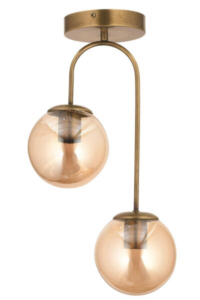 Avonni İmbalance Modern Avize E27 24W 15cm Metal Eskitme Avonni-FZ-7453-2E