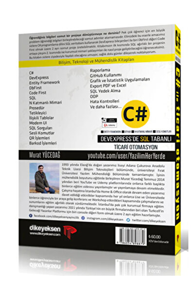 Genel Markalar C# Ile Devexpress'de Sql Tabanlı Ticari Otomasyon - Murat Yücedağ