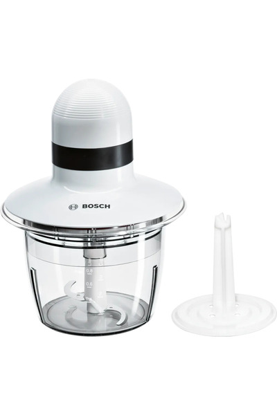 Bosch chopper MMR08A1, 400 W, 0.8 l, 1 speed, White