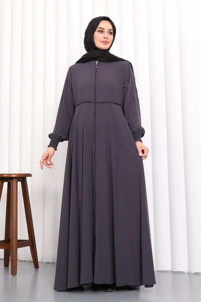 İmajButik Smoked Sleeve Gipeli Zippered Ferace