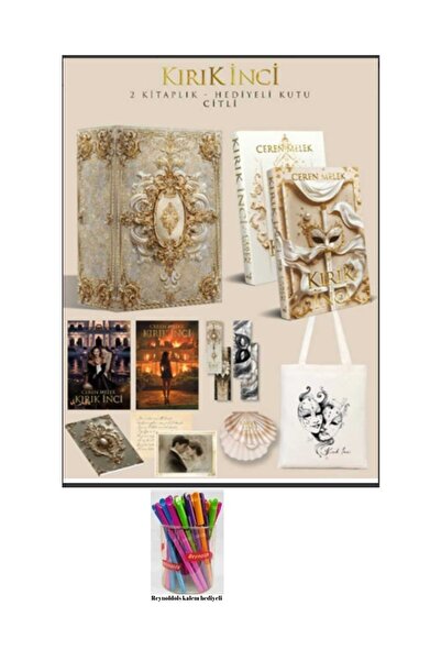 İndigo Kitap Kırık İnci 1 ve 2 Ciltli Özel Kutulu Set