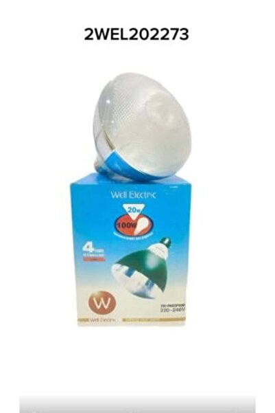 WELL ELECTRIC WELL PAR 38 20w 220v E27 RED Capsule, 5 capsules