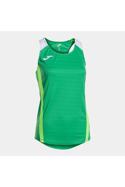 Joma 902521.436 Монреаль Жіноча безрукавна відкрита зелена спортивна футболка