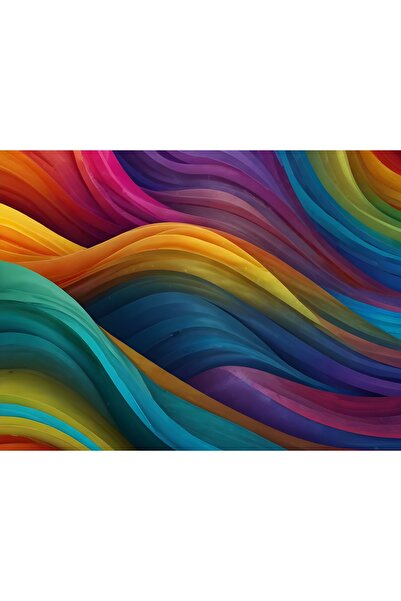 begovart Dance of Colors Rainbow 120 Piece Wooden (Mdf) Puzzle Jigsaw with Ch...