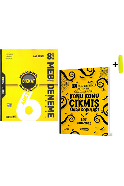 Hız Yayınları 8. Sınıf LGS Genel 6 Lı Ve Deneme Ve Çıkmış Sorular Yeni
