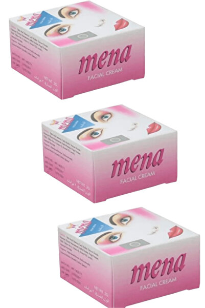 MENA 3 قطع من كريم للوجه 3 جرام