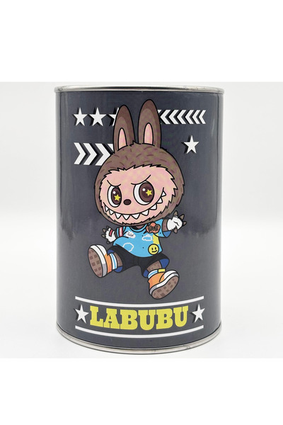 Dağtaş Kırtasiye Labubu Sa deznom Metalna kasica prasica sa poklopcem 14 cm c...