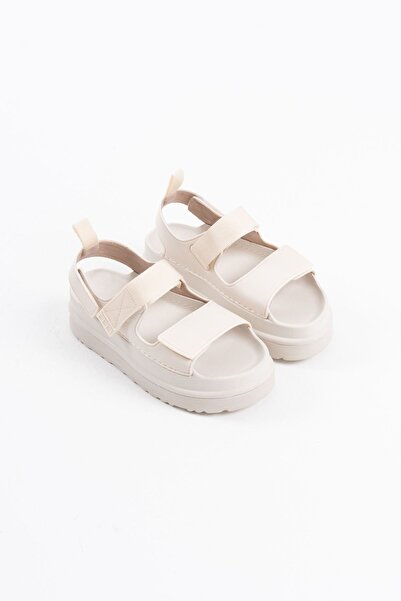 Zerenyus Zeta Golden Style Premium Beige Women's Sandals