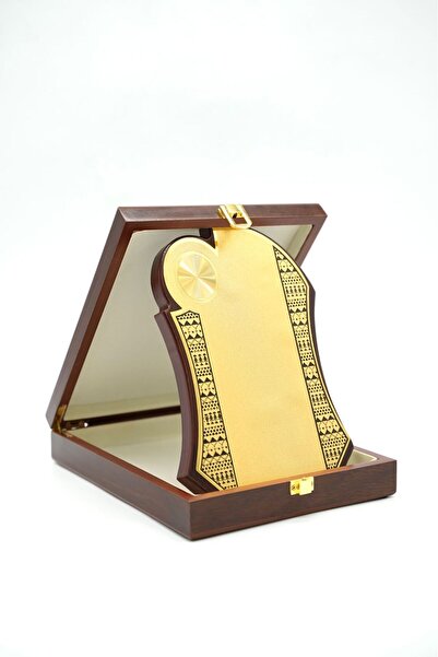 REX درع تكريم فاخر مقاس L مع صندوق خشبي و لوحة نحاسية للطباعة 69694