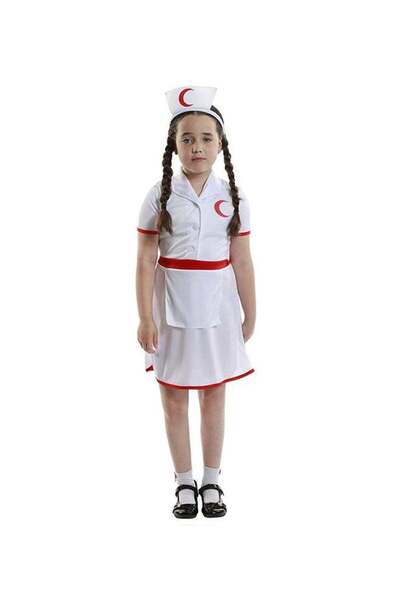 Generic زي ممرضة للأطفال من روبيز - 83363 - صغير - 3-4 سنوات - أبيض