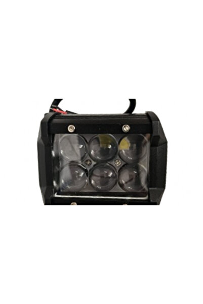 Universal Car projector 18W, 6 LEDs 12/24V
