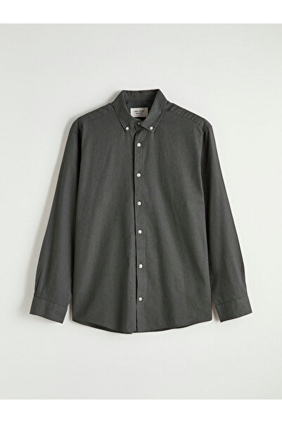 LC Waikiki Standard Fit Linen-Look Shirt for Men by Style Keepers from Uzg Store