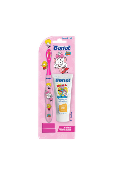 KUT FLY Banat Kral Şakir Diş Macunu 25 Ml+Diş Fırçası Seti