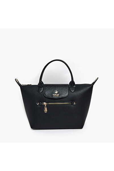 Beverly Hills Polo Club Textured Panel Handbag