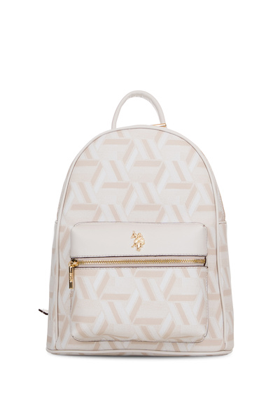 U.S. Polo Assn. Cream Women's Backpack Us26122