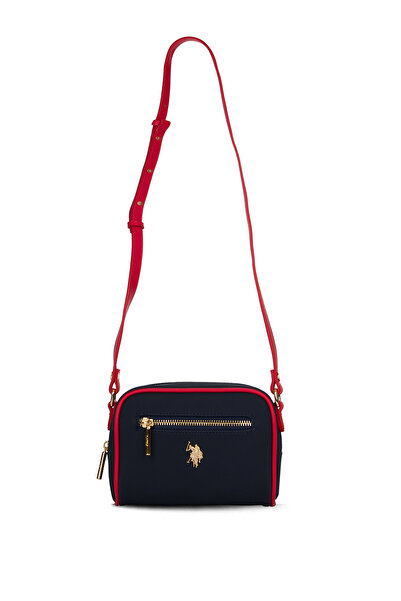 U.S. Polo Assn. Geantă de damă albastru marin-roșu Us26284