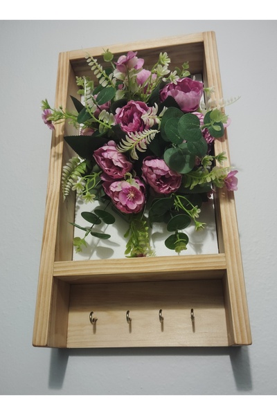 SAKLI ATÖLYEM Dekoratif Duvar Anahtarlık