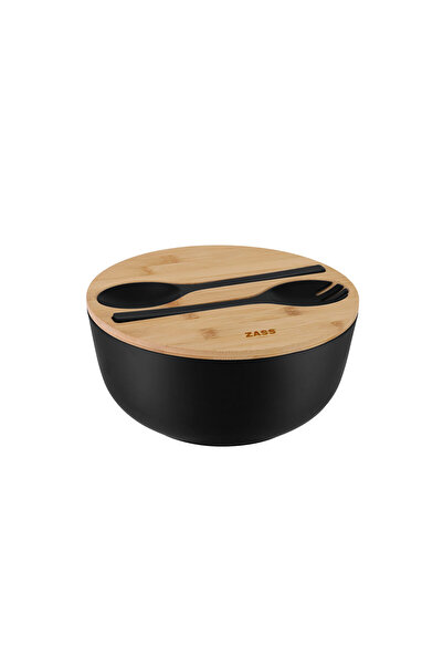 Zass Bamboo fiber salad bowl ZG-SB 01 Black