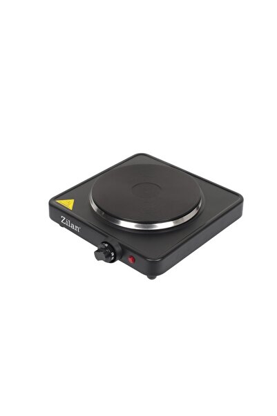Zilan ZLN 2174 Electric Hotplate, 1500 W, 1 Cast Iron Burner, 5 Power Levels, Adjustable Thermostat,