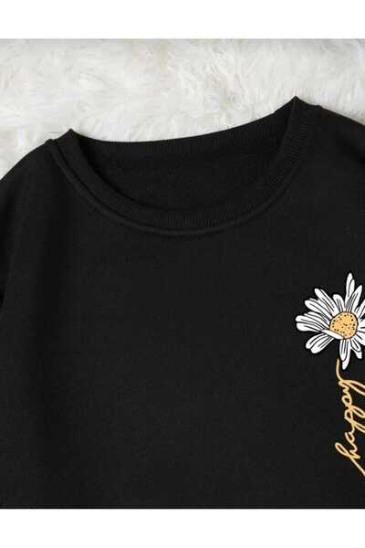 özcstore SWEATSHIRT PAPATYA BASKILI KADIN / KIZ