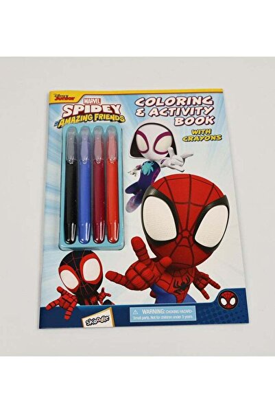Marvel Spidey Coloring and Activity Book with Twist Coloring Pens