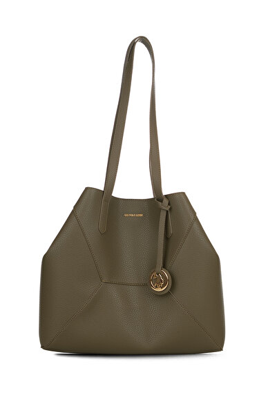 U.S. Polo Assn. حقيبة كتف نسائية كاكي Us26140