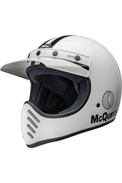 Bell MOTO-3 STEVE MCQUEEN WHITE / BLACK KASK