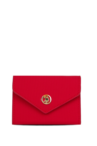 U.S. Polo Assn. A. Geantă portofoliu roșie pentru femei Usc26353