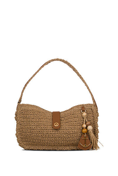 Nautica Bej Kadın Plaj Çantası Cn7780t