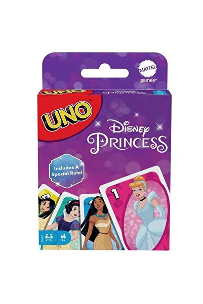 mattel UNO Disney Princesses Edition - Classic Matching Card Game (Ages 7+)