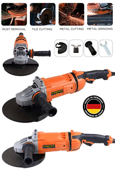 Saatistan 2200W Metal Spiral Taşlama ve Kesme Makinesi, Güç ve