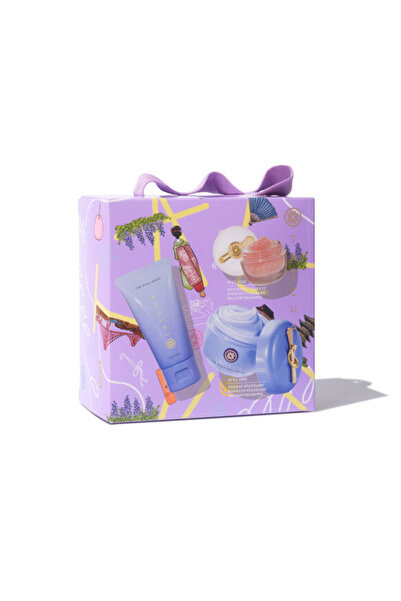 TATCHA مجموعة بشرة ندية وشفاه ممتلئة