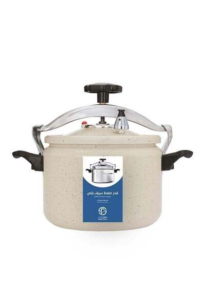Generic Saif Plus Aluminium Granite Pressure Cooker Beige