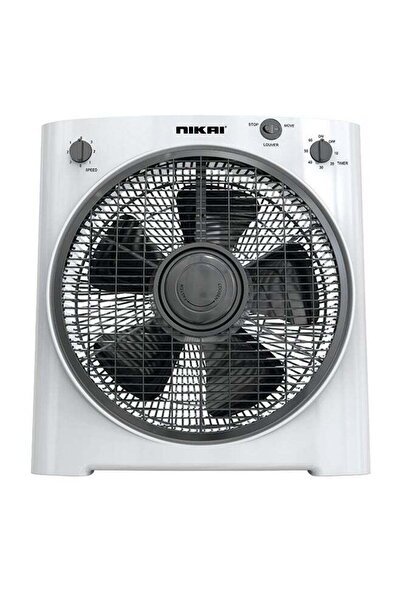 Nikai مروحة صندوقية مقاس 12 بوصة مع مؤقت NF755N2، 5 شفرات من البولي بروبيلين،...