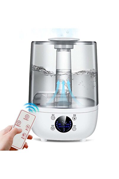 Perfin مرطب هواء ذكي سعة 4 لترات مع جهاز تحكم عن بعد وتحكم باللمس، وفوهة مزدو...