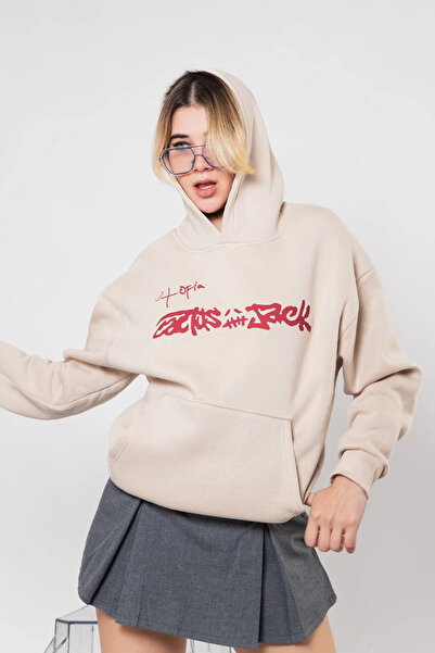 Flaubert - ŽENSKA SWEATSHIRT SA ŠARAĆENIM UZORAKOM, OVERSIZED K Sa kapuljačom...