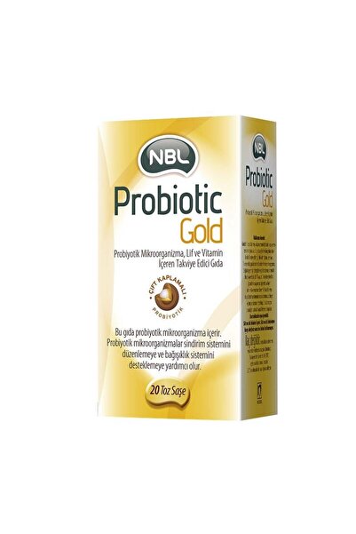 NBL Probiotic Gold Probiyotik 20 TOZ SAŞE NOBEL