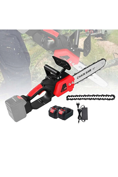 Sanlux Drujba electrica cu lant 12 inch, cu 2 Acumulatori, 48V, Lithium, 4800rpm, 305mm