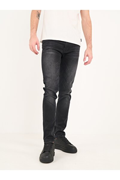 Timeout Blugi barbat slim cu aspect decolorat