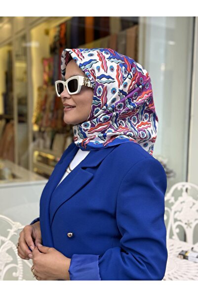 Imannoor TWİLL İPEK EŞARP ÇİFT TARAFLI