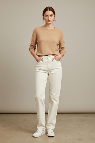 Soul Γυναικείο Παντελόνι Τζιν Basic -32273PNT - ΛΕΥΚΟ